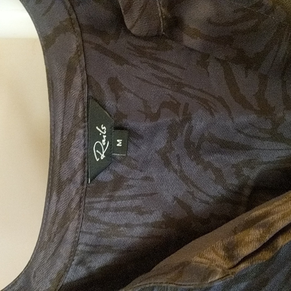Rails Pearl Ash Marbled Tiger top - Picture 3 of 8